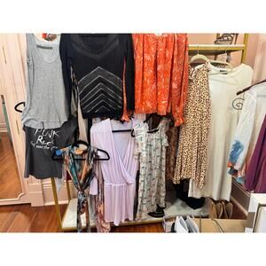 45 pc Women’s Lot Bulk Boutique Brands Whatnot, Poshmark, eBay Starter Inventory